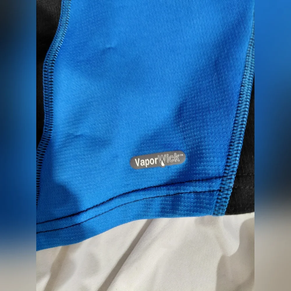The North Face Flight Series Charcoal And Blue Quarter Zip Pullover